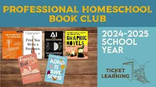 BIG ANNOUNCEMENT | Professional Homeschool Book Club 2024-2025