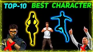 Freefire Top-10 passive skill best character in Tamil