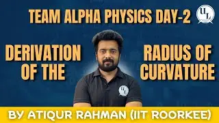 Derivation of the Radius of Curvature of a Curve