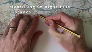How to measure distance on a map - OS Map