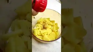 Ermak uchun ajoyib ideya.  Buni siz xam qilib ko'ring. #kartoshka #kartoffel #kartoffelchips