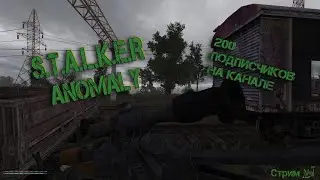 S.T.A.L.K.E.R ANOMALY| 200 ПОДПИСЧИКОВ НА КАНАЛЕ| СТРИМ