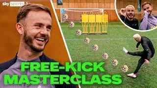 James Maddison's free-kick MASTERCLASS with Billy Wingrove! 🔥