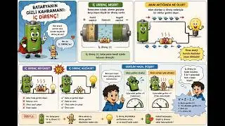 Bataryalarda İç Direnç Mantığı