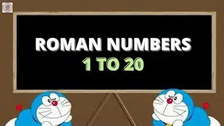 Roman numbers | Roman numbers 1 to 20 | Roman numerals | Roman numerals 1-20 | 1 se 20 roman ginti