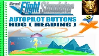 [ MSFS 2020 ] AP BUTTONS: HDG (HEADING)