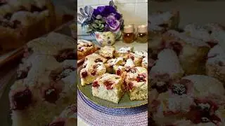 ВОЗДУШНЫЙ МАЛИНОВЫЙ ПИРОГ