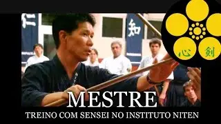 Mestre - Treino com Sensei no Instituto Niten