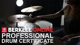 Naima -Cha Cha - Drum Set Fundamentals week 12 Berklee College Professional Drum Certificate Course.