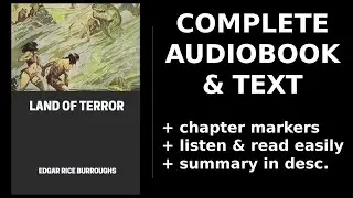 Land of Terror 🥇 By Edgar Rice Burroughs. FULL Audiobook