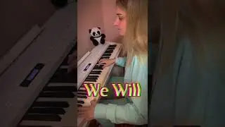 Queen - We Will Rock You (piano cover) #shorts #piano
