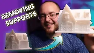 Removing Support Material on 3D Prints - Step by Step Guide