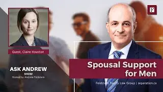 Spousal Support for Men | #AskAndrew