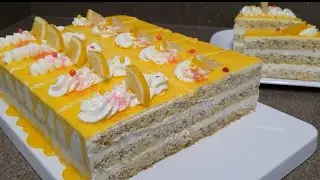LIMONCHELLO Torti eng oson usulda/ Торт ЛИМОНЧЕЛЛО Узбекский популярный торт