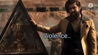KGF Chapter 2 Violence Violence Violence,Yash ka jabardast dailog hindi me,