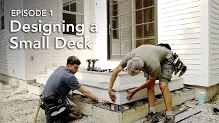 How to Design a Freestanding Deck: No-Handrail Design and Code Requirements