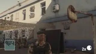 Hitman 2016 Золотая клетка Бросок с верху и Педаль в пол