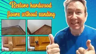 Restore hardwood floors without sanding.