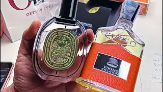 Unboxing Diptyque Eau Rihla & Review of Creed Viking Cologne | Malay