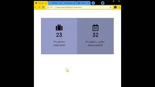 Counter project in JavaScript