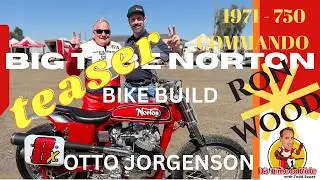 TEASER   One Man, One Garage, One Legendary Norton: Otto Jorgenson's Ron Wood Tribute