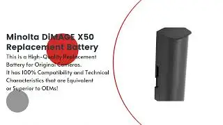 Replacement Battery for Minolta DiMAGE X50
