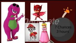 Barney Error 17 (ft. Marshall, Peach, and Owlette)