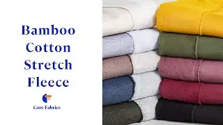Meet Our New Bamboo Cotton Fleece & Baby Ribs | Core Fabrics