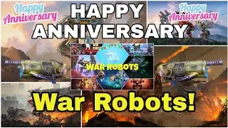 Happy 8th Birthday War Robots [WR]🎂 | Official Cudgle giveaway! | 2014 - 2022 WR Rewind