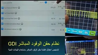 نظام حقن الوقود المباشر GDI البيانات الحية( الجزء الاول)