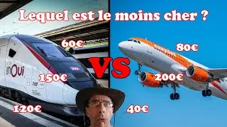 Le train est plus cher que l'avion ? Vrai ou faux. Tu vas être surpris !