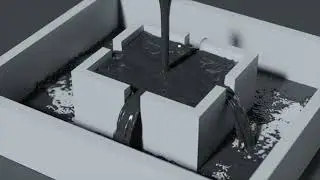 3ds Max | Arnold Renderer | Fluid Dynamics test