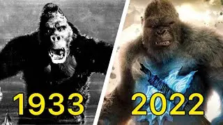 King Kong Evolution in Movies (1933-2022)