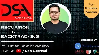 Recursion & Backtracking | DSA Carnival | Data Structures & Algorithms Bootcamp