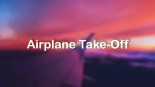 Airplane Take-Off - Sound Effect