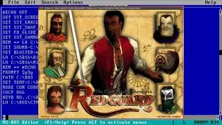 PCem Emulator: TESA Redguard (MS-DOS 6.22 3Dfx Voodoo)