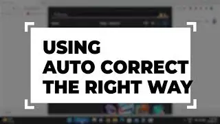Using Auto correct the right way | Typing shortcut | Speed up your typing | 