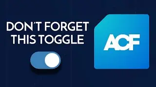 WordPress: ACF taxonomies in Field Groups. Don't forget to Toggle On the ability to SAVE