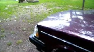 93 Volvo 240 Classic cold start after injector replacement