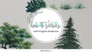 Learn to Paint Foliage in Acrylic with Angela Anderson