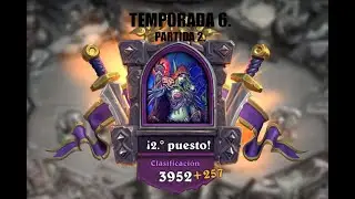HearthStone Campos de batalla: Temporada 6 (2) Jugando con Silvanas Brisaveloz con Jabaespines.