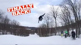 FINALLY BACK SKIING! (Wachusett Parks)