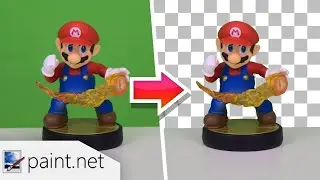 How to Remove Green Screen in Paint.NET