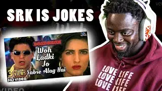Woh Ladki Jo -HD VIDEO | Shahrukh Khan & Twinkle Khanna | Baadshah | REACTION