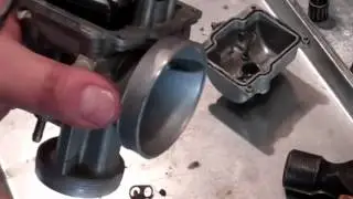 KTM 125 SX Top End Overhaul (Part 4) - Cleaning Carburator