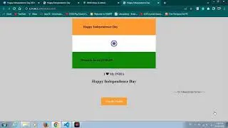 Happy Independence Day 2022 | CSS Animation