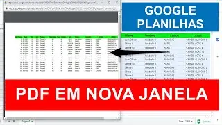 Macro Script para GERAR e ABRIR PDF de ÁREA SELECIONADA no Google Planilhas em Nova Janela