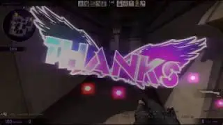 CS:GO Luck and nice kills (last second clutch)
