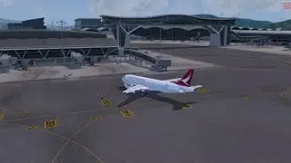 Low visibility approach and auto land  | P3D V5 | FSLabs A320 | HDA494 | VHHH-RCTP