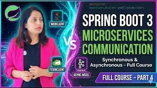 Springboot 3.0 Microservices Communication Strategies: Synchronous and Asynchronous -Full Course - 4